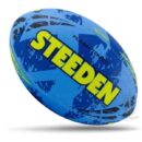 Steeden Flash Touch Rugby Ball – Blue