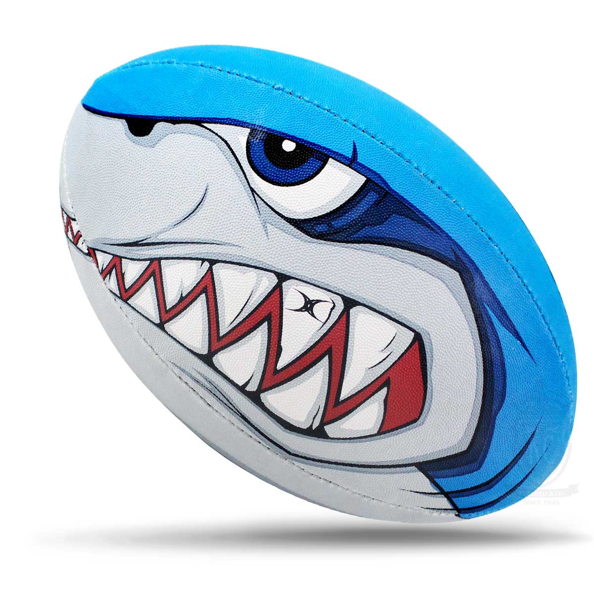 Gilbert Randoms Rugby Ball – Bite Force (Size 5, 3)