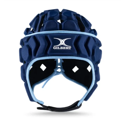 Gilbert Octane Headguard – Navy/Sky