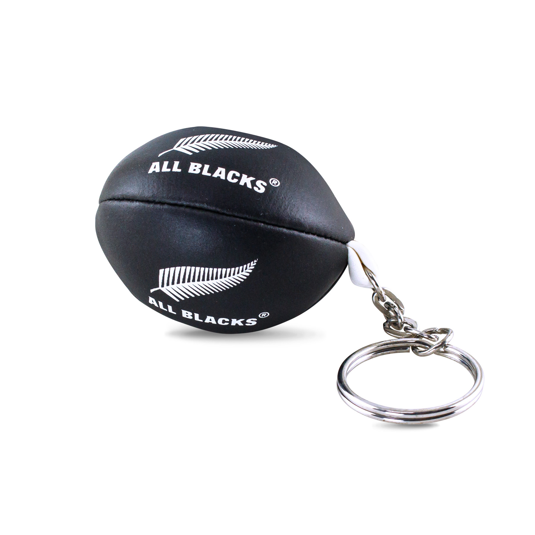Gilbert All Blacks Official Keyring (Black) - Image 2