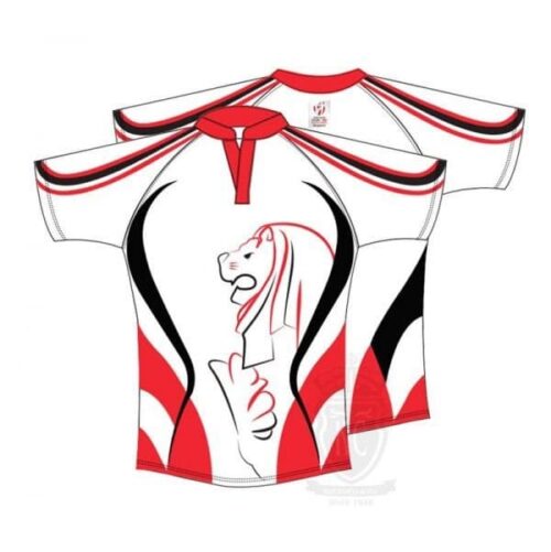 Gilbert HSBC World Series Singapore Sublimate Jersey – White